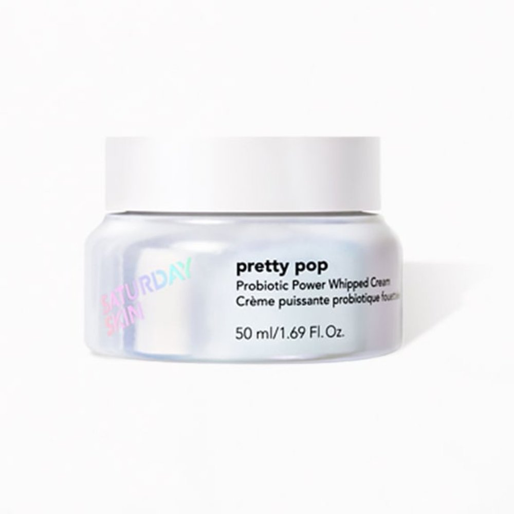SATURDAY SKIN Pretty Pop Probiotic Power Whipped Cream
